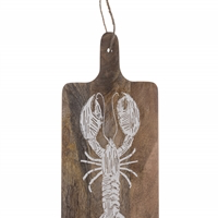 Etched lobster board