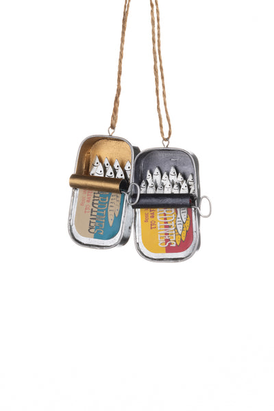 Ornamental Tin of Anchovies or Sardines