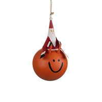 Spacehopper Santa Christmas Decoration