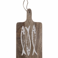 Etched sardine board