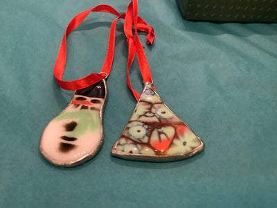 Christmas decoration colour merge