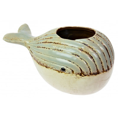Ceramic Whale Planter