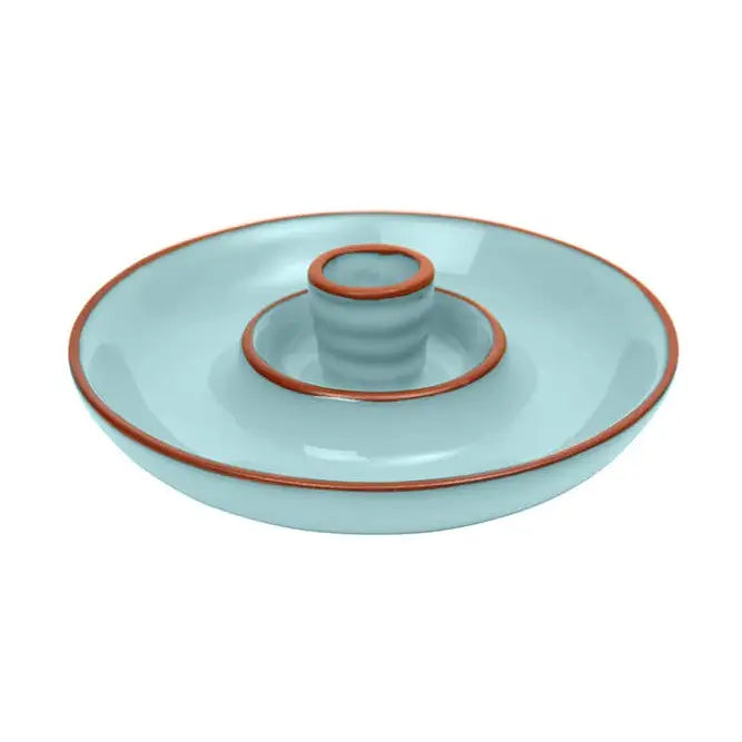 Sintra Glazed Terracotta Olive Dish