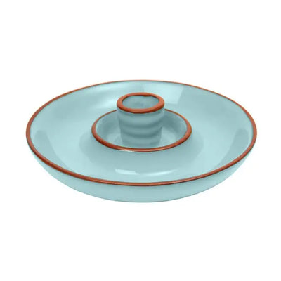 Sintra Glazed Terracotta Olive Dish
