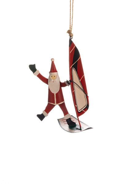 Wind surfing Santa