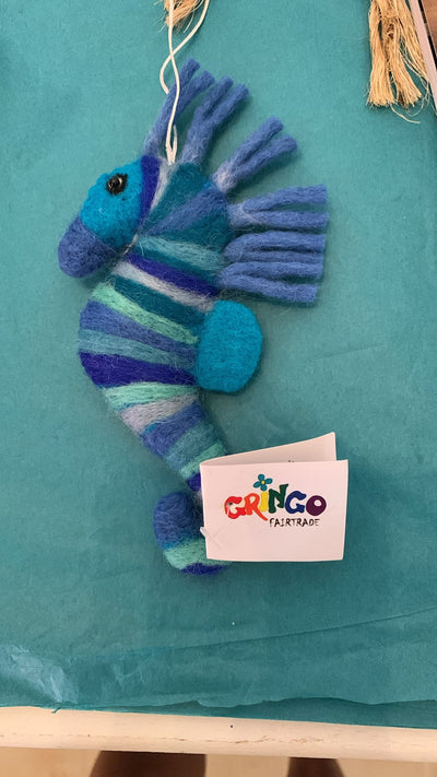 Felt Seahorse