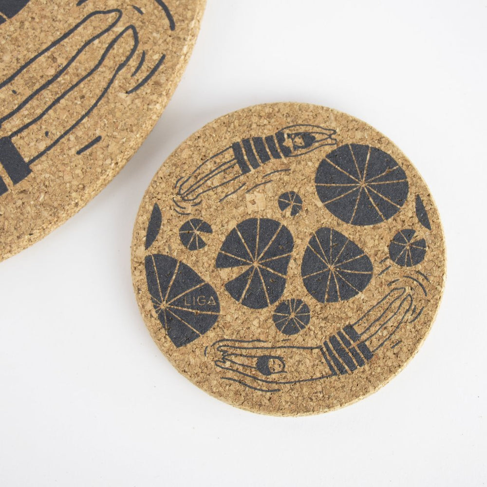 Thick Cork Coasters