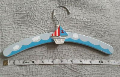 Children's Coastal Coat Hanger