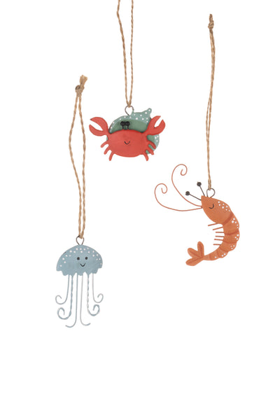 Fruit de Mer Painted Hangers