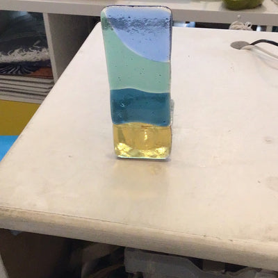 Julie Williams tall tea light holder