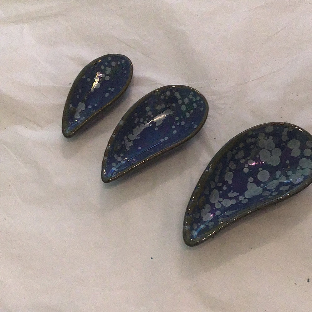 Set of Mussel Shell Dishes