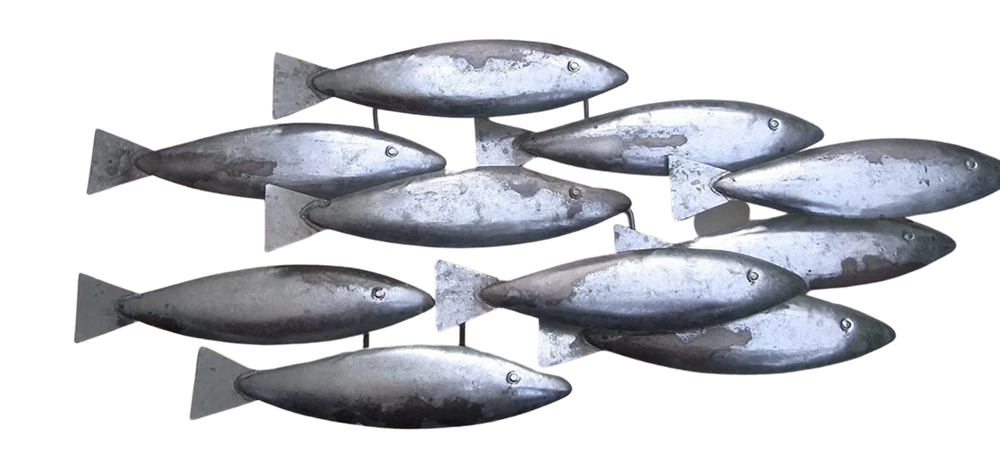 Tin School Of Fish