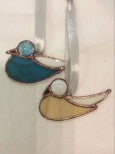 Bird Stained Glass Hanger