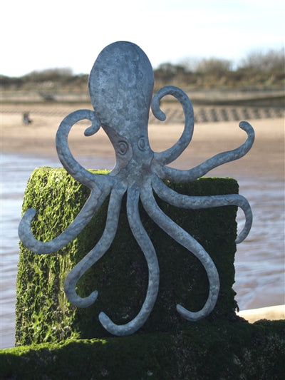 Tin Octopus Wall Art